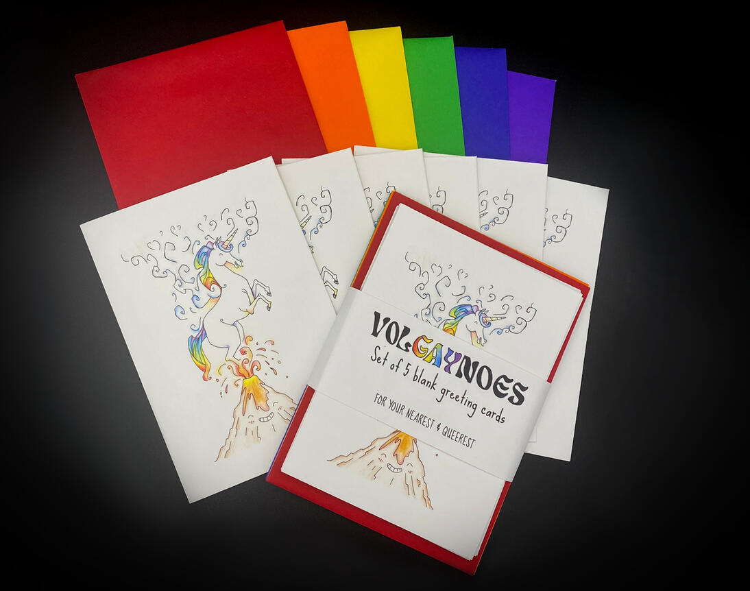 Plumicorn Greeting cards set